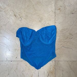 TIGER MIST HARPAR CORSET in Blue